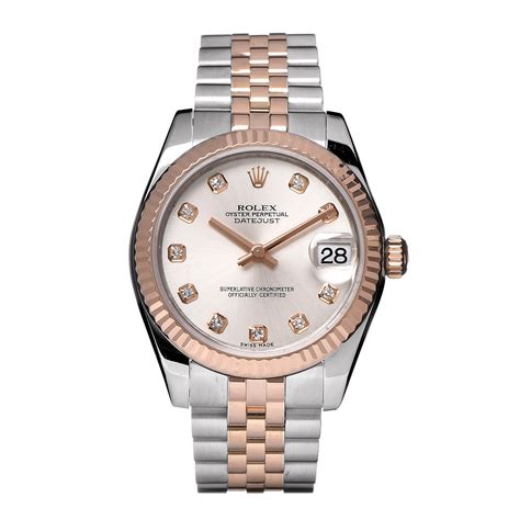 rolex datejust damen rosegold|rolex datejust 31mm everose gold.